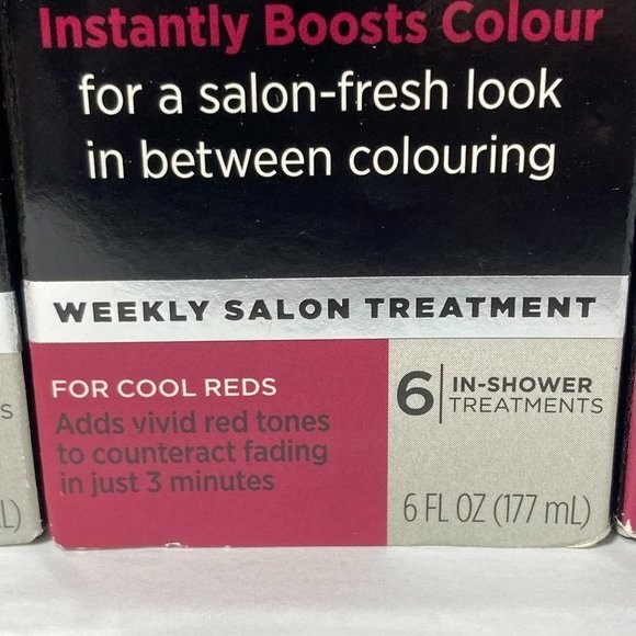 John Frieda Colour Refreshing Gloss Cool Reds 4 Boxes DISCONTINUED Color - Picture 4 of 13